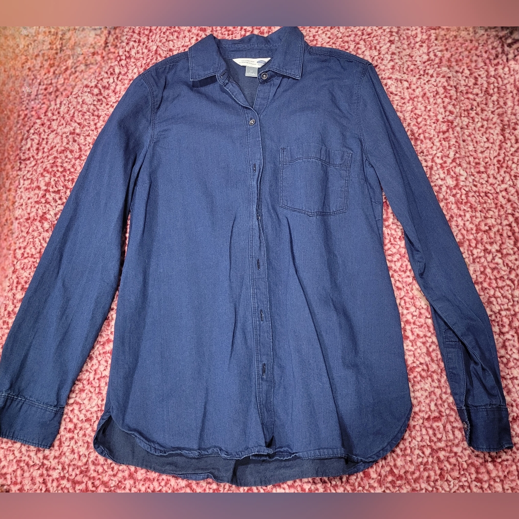 Blue Denim Button Down